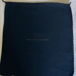 Ralph Lauren Dust Bag Extra Large Navy Blue for Handbags Travel Bags